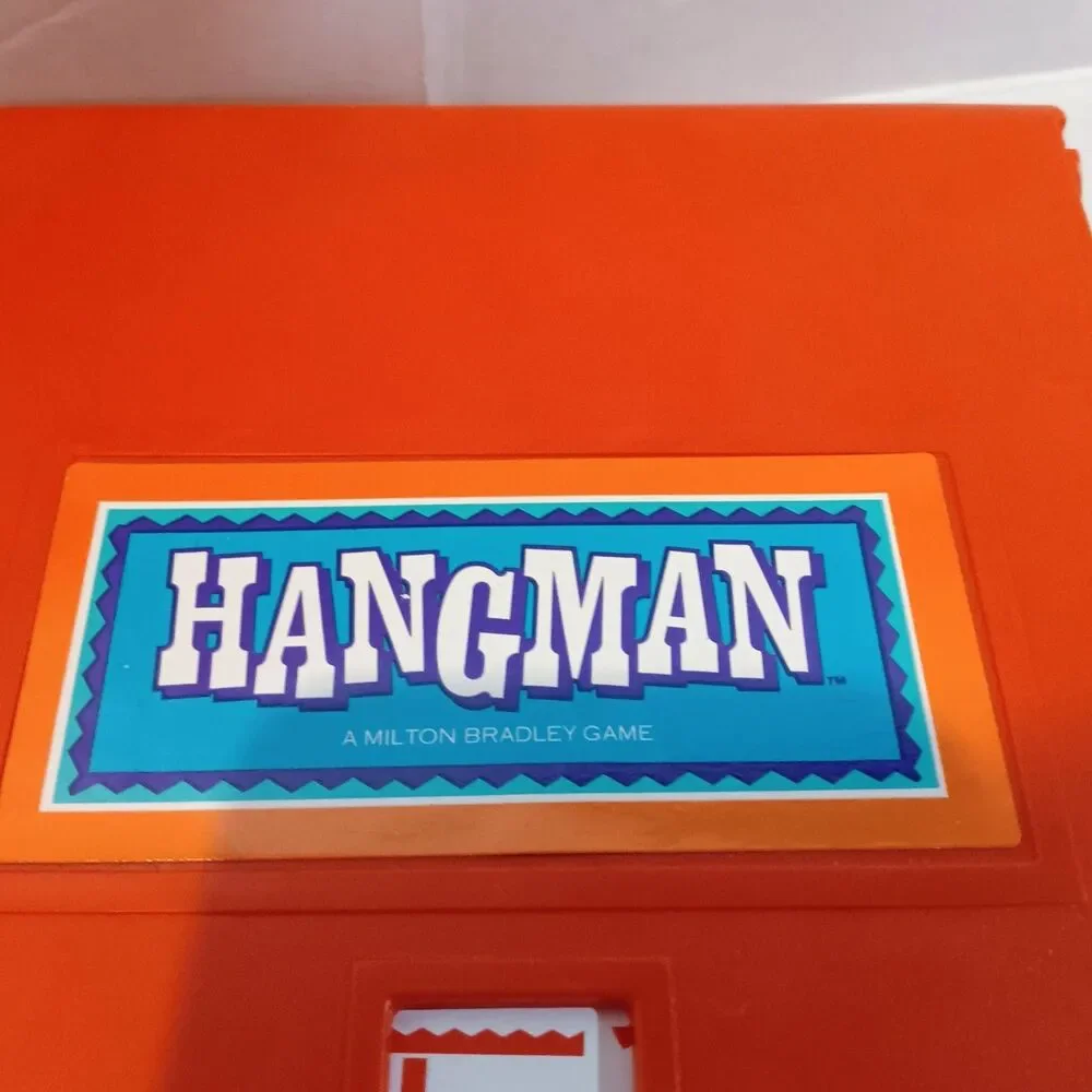 Vintage Milton Bradley Hangman Game-1988-4623A-Word Guessing Game-No Box